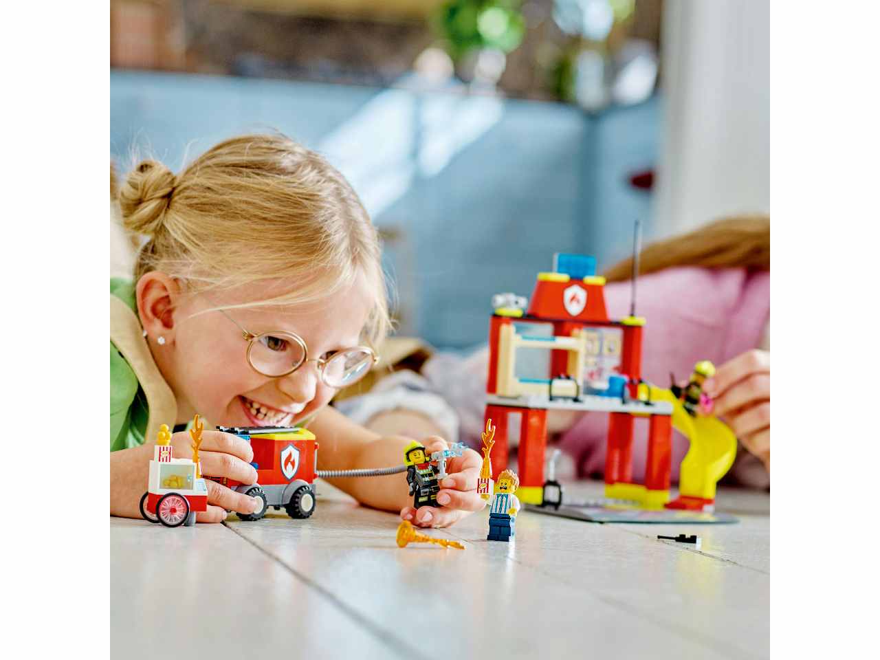 Lego City Caserma dei Pompieri e Autopompa 60375