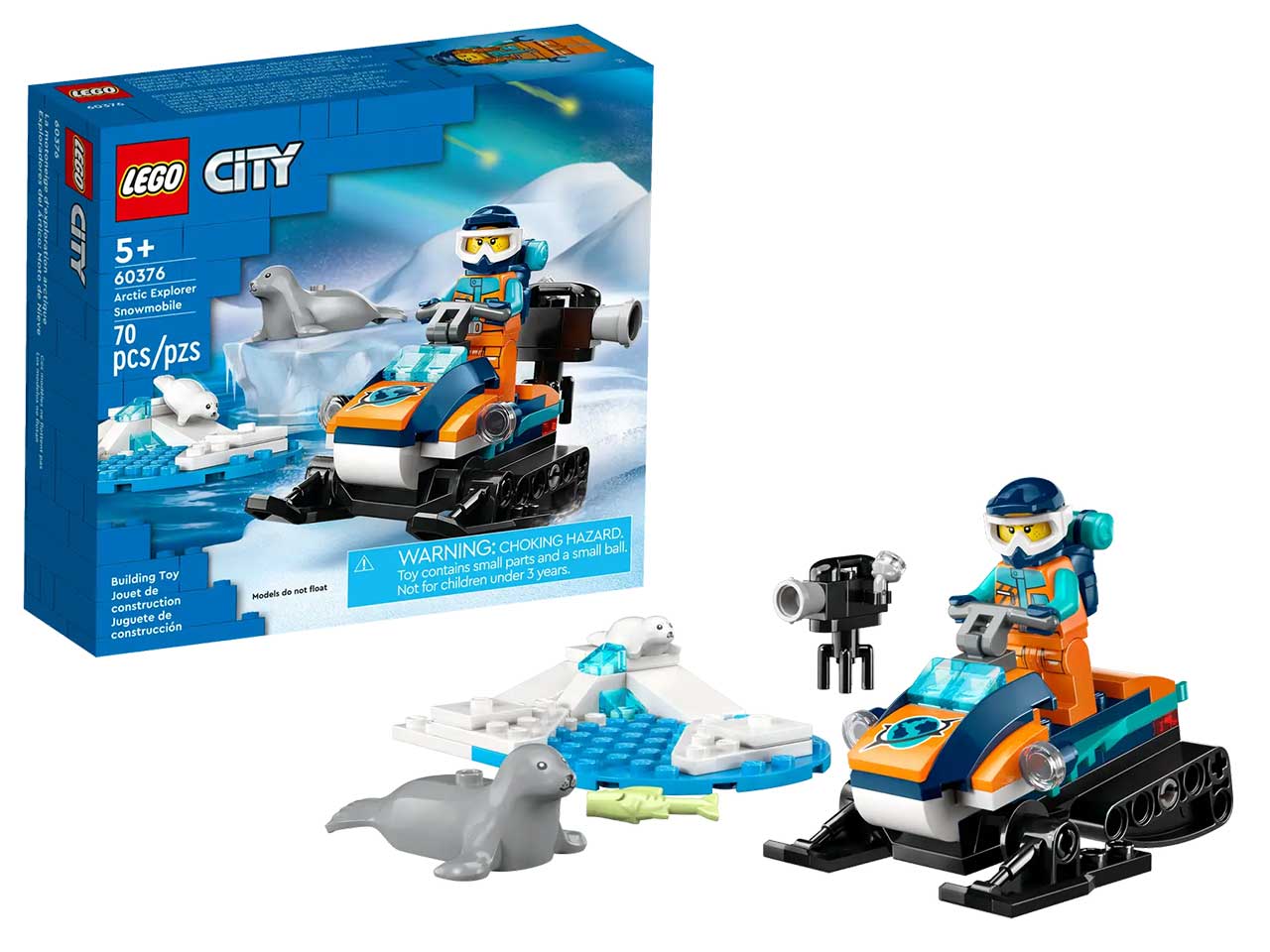 Lego City Gatto delle Nevi Artico 60376
