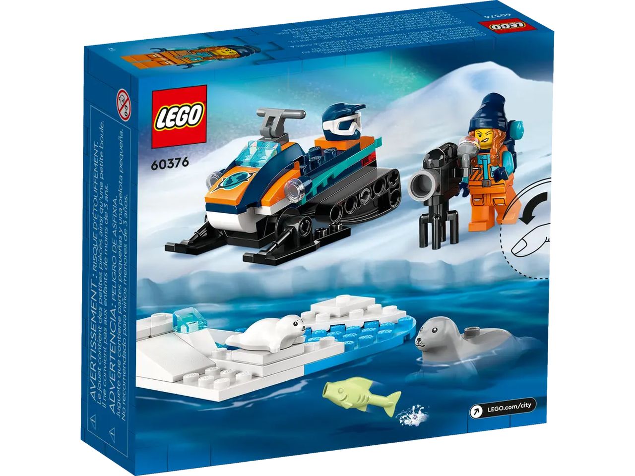 Lego City Gatto delle Nevi Artico 60376