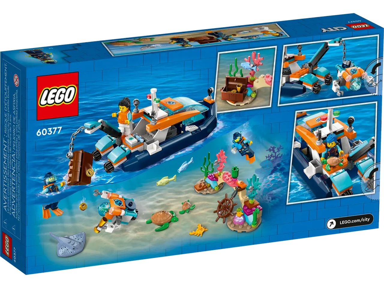 Lego City Batiscafo Artico 60377