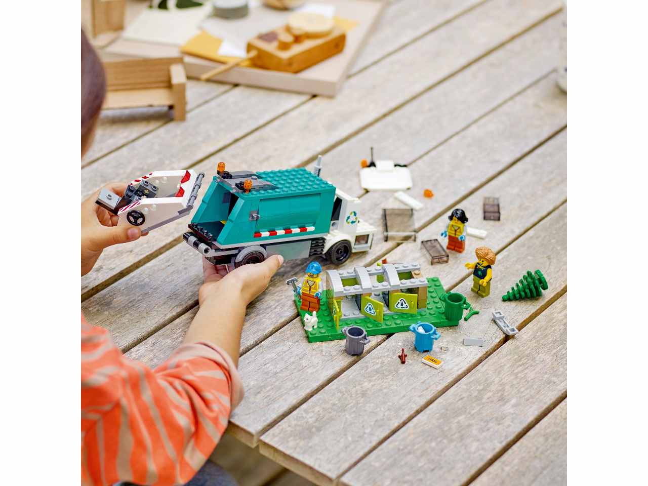 Lego City Camion per il Riciclaggio 60386
