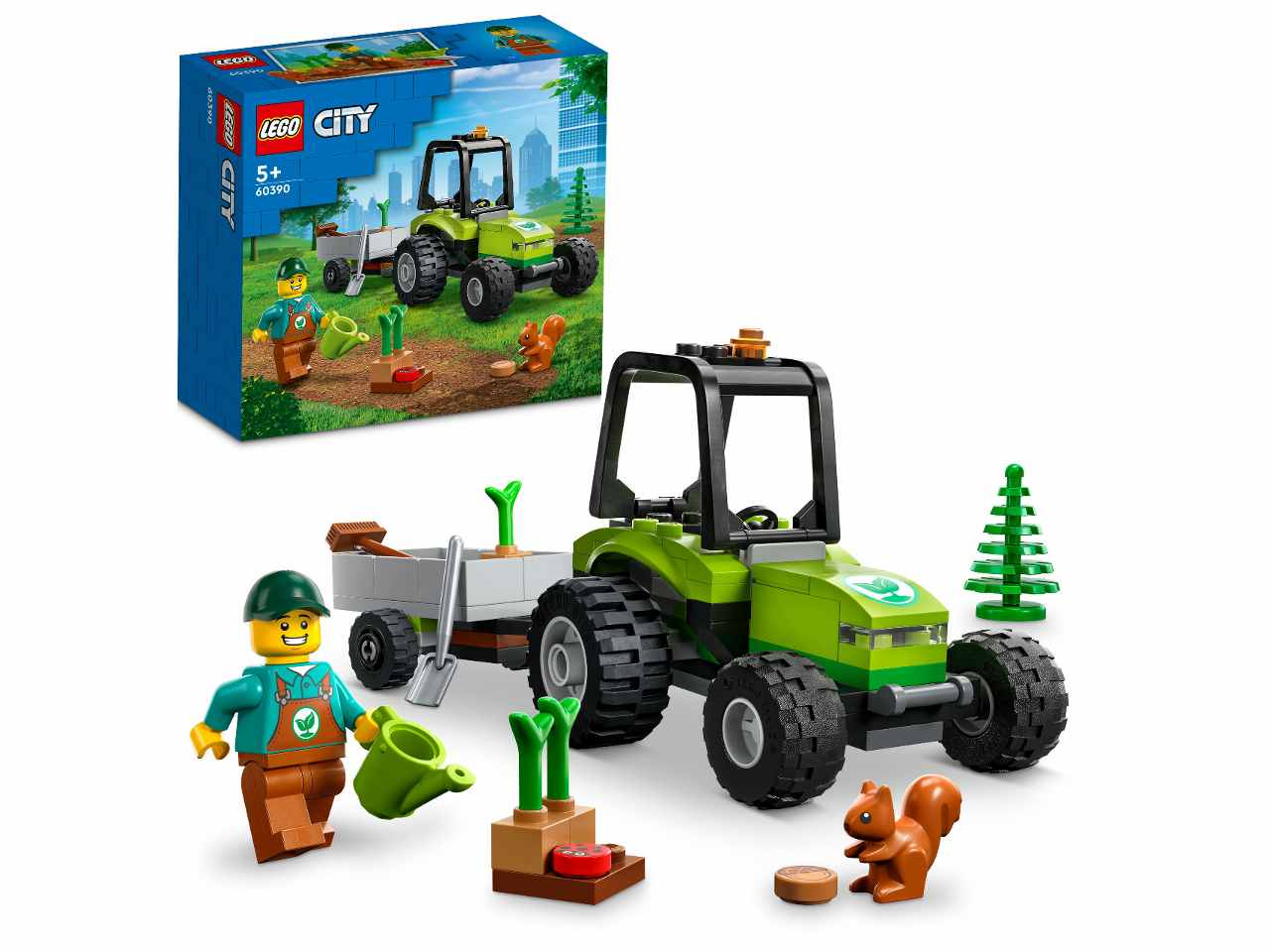 Lego city great vehicles trattore del parco