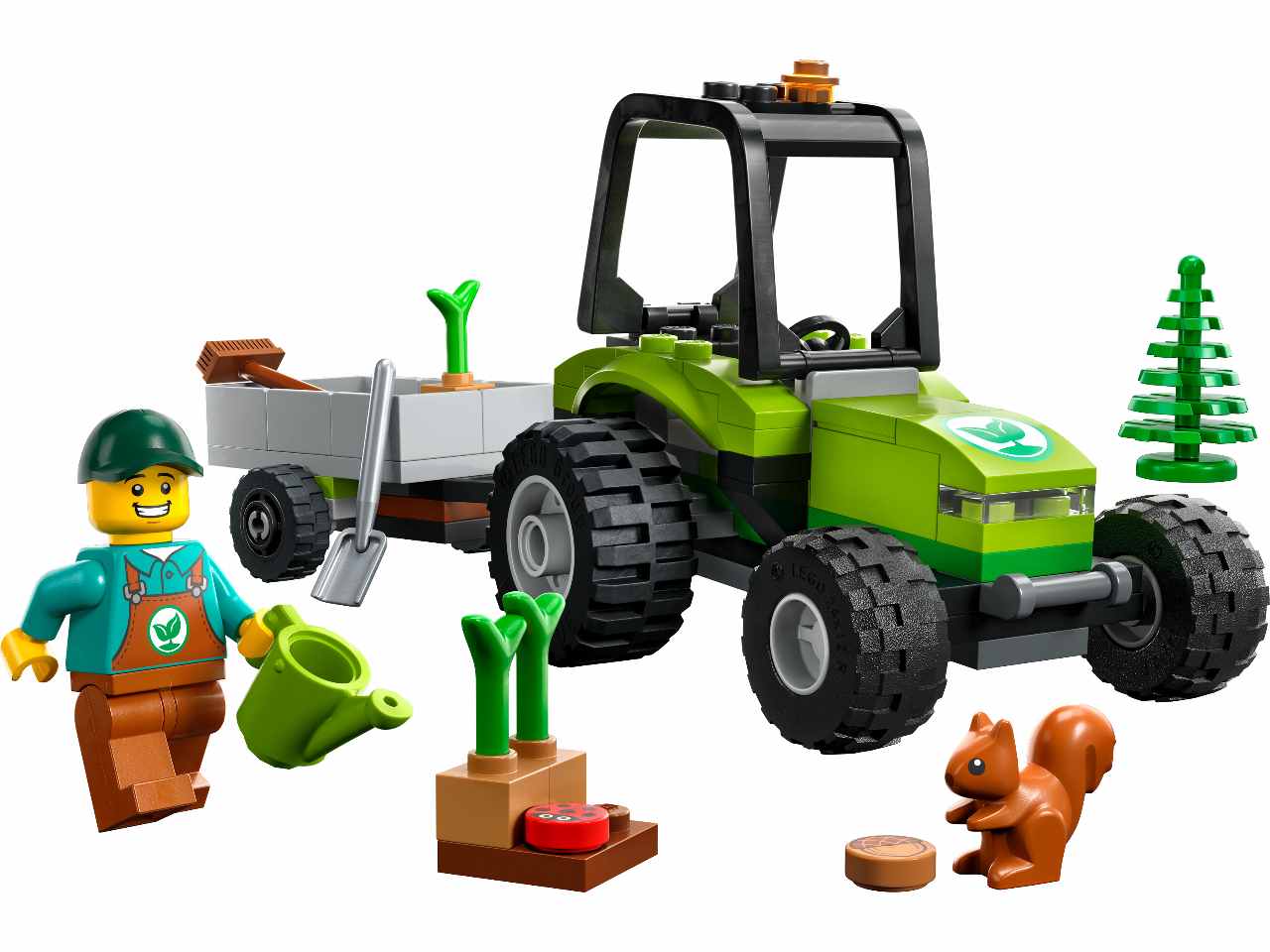 Lego city great vehicles trattore del parco