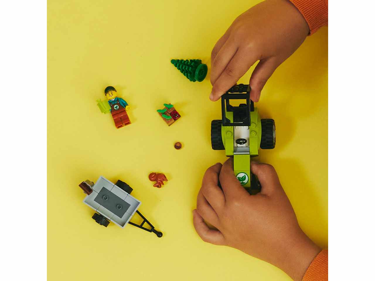Lego city great vehicles trattore del parco