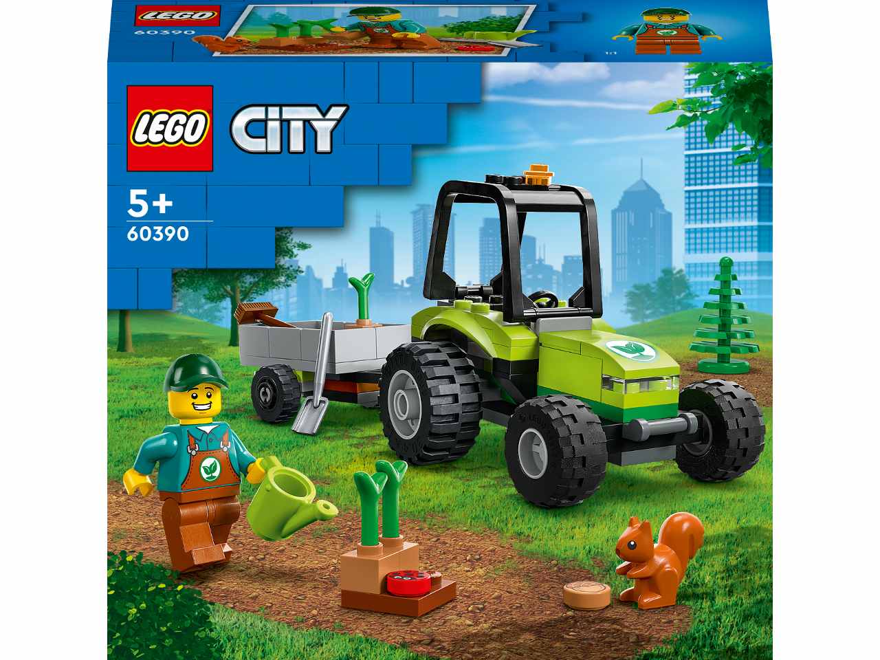 Lego city great vehicles trattore del parco