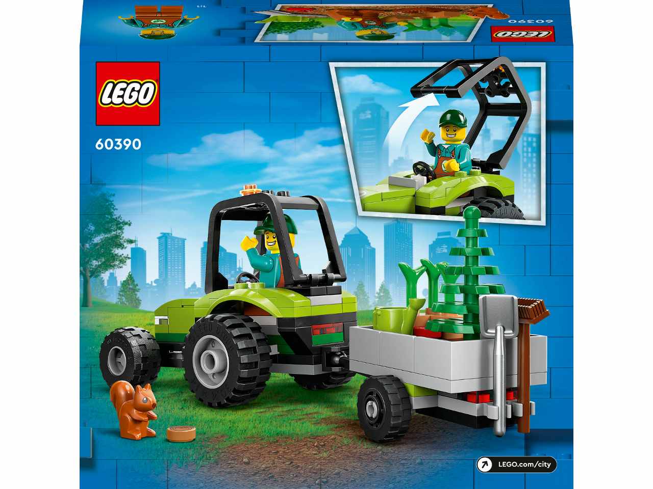 Lego city great vehicles trattore del parco