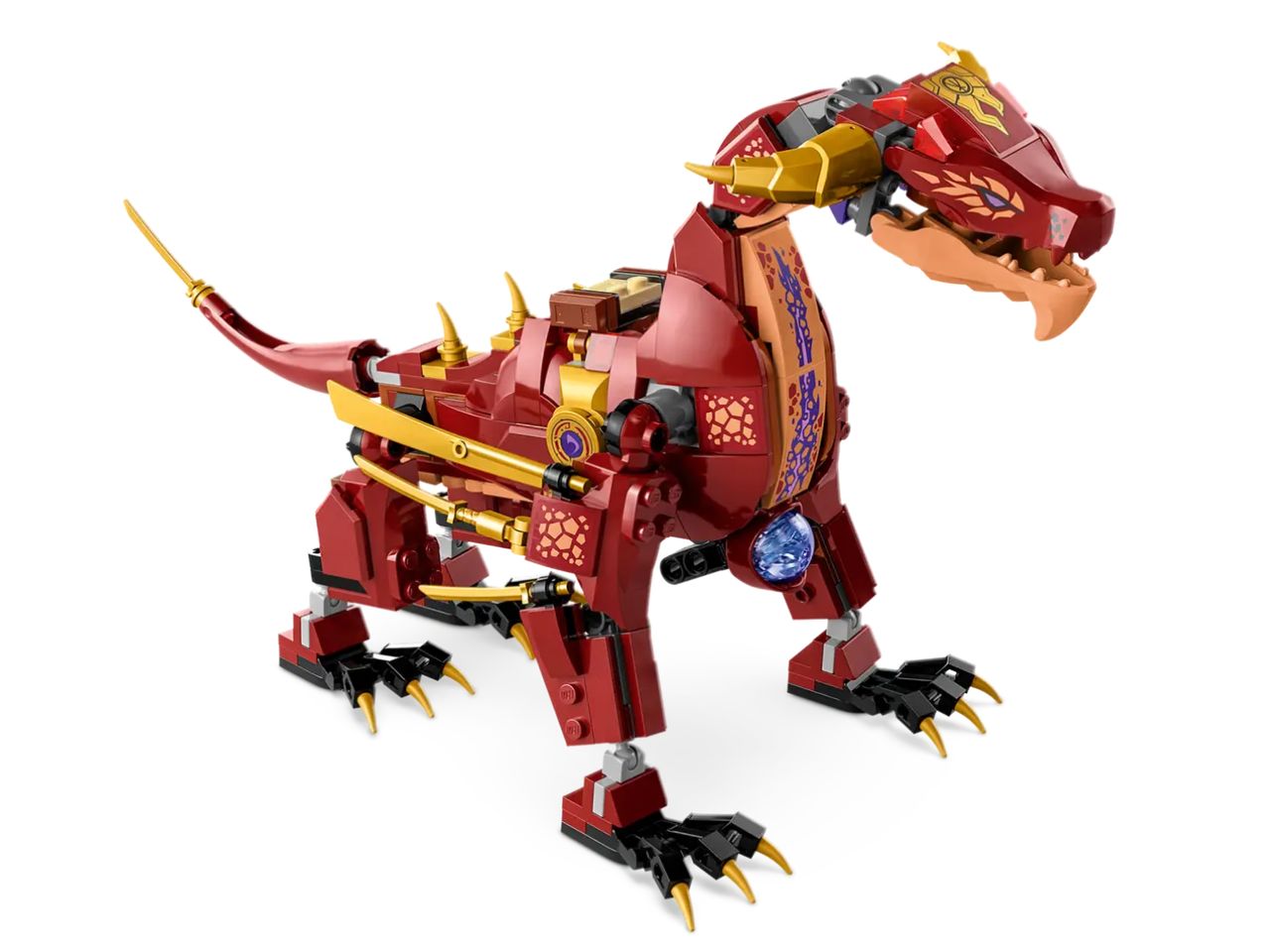 Lego Ninjago Dragone di Lava Transformer Heatwave 71793
