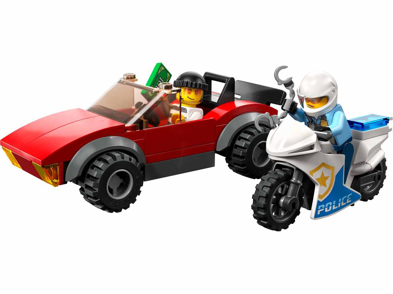 Lego City Inseguimento sulla Moto della Polizia 60392