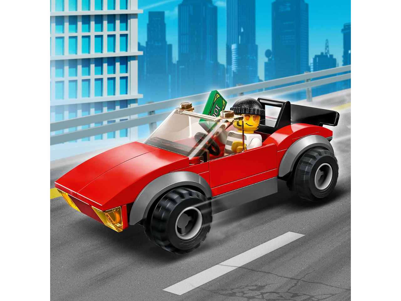 Lego City Inseguimento sulla Moto della Polizia 60392