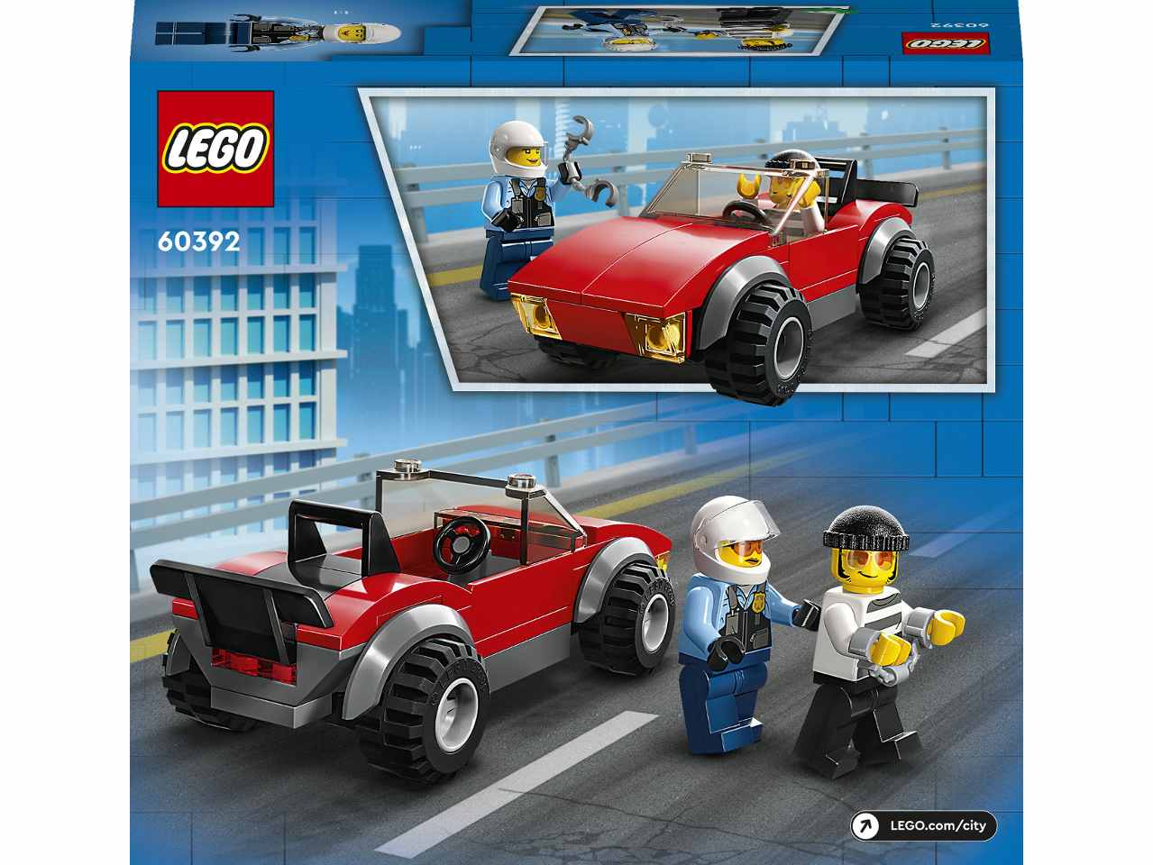 Lego City Inseguimento sulla Moto della Polizia 60392
