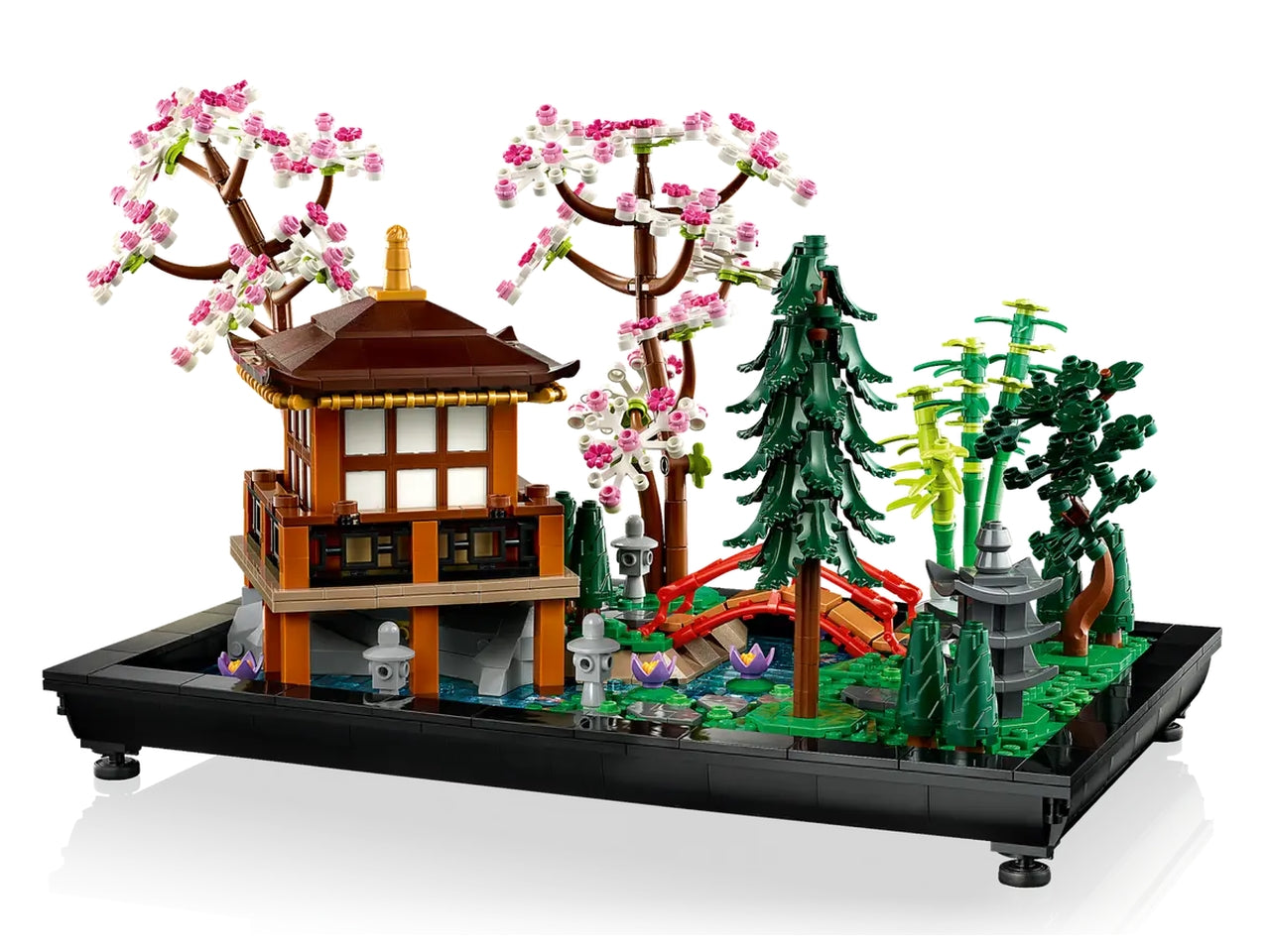 Lego icons tranquil garden