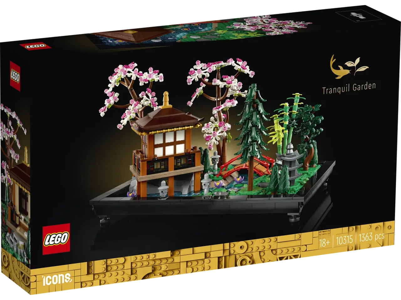 Lego icons tranquil garden