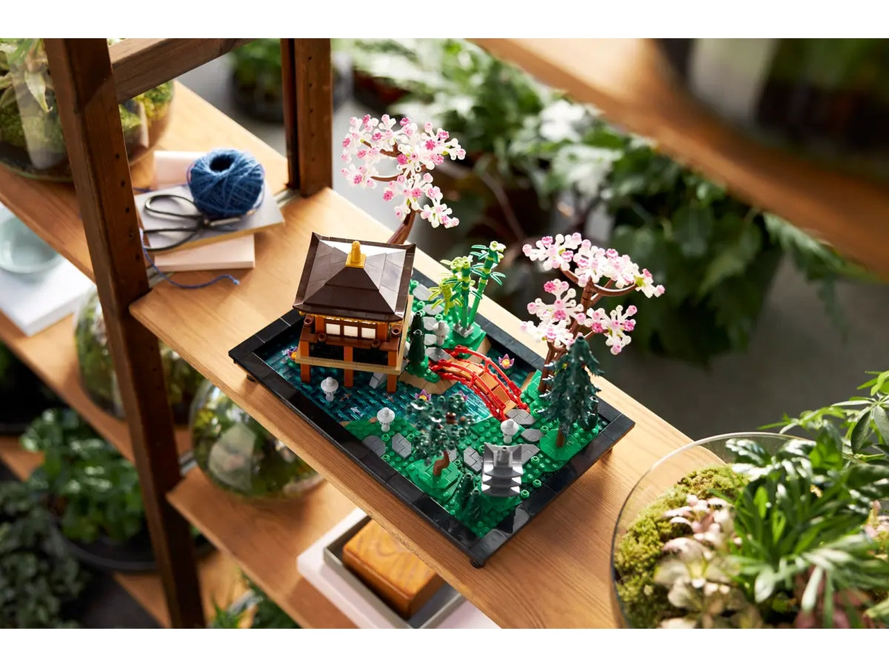 Lego icons tranquil garden