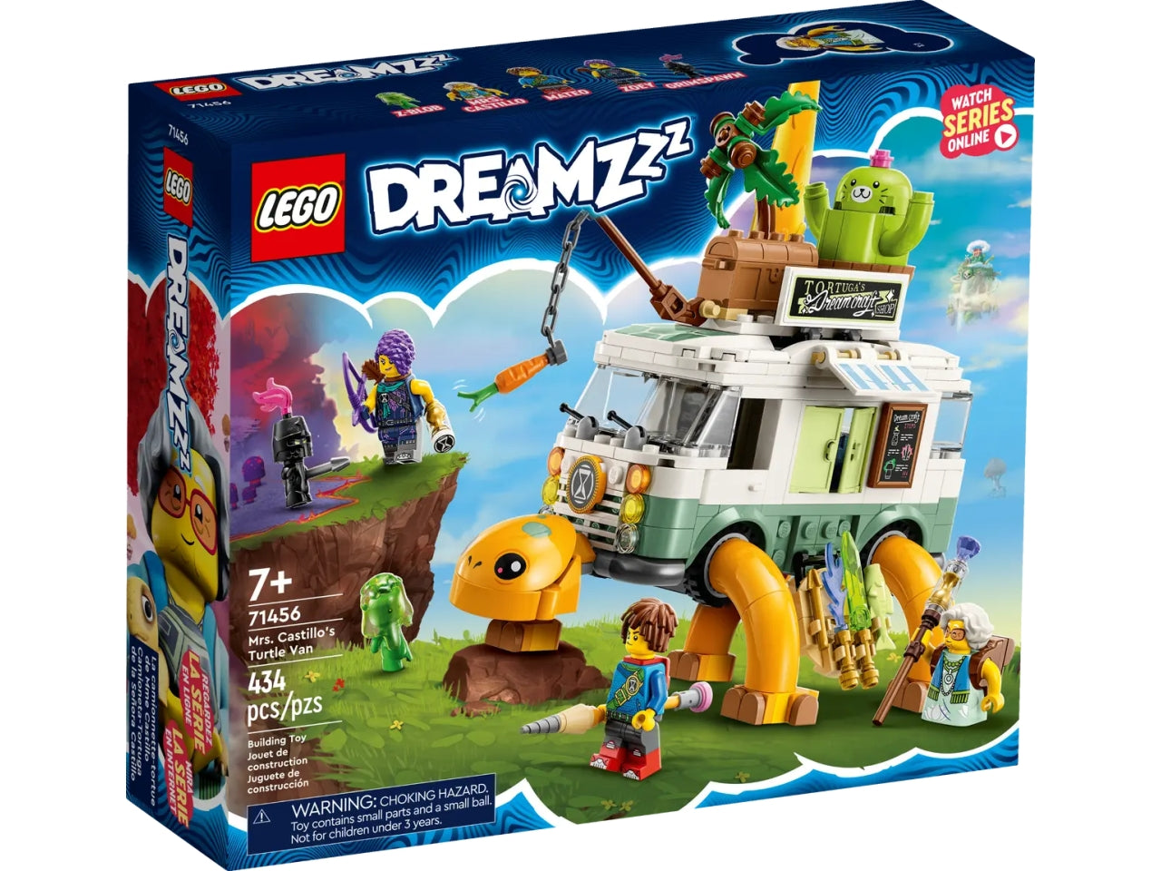 Lego dreamzzz il furgone tartaruga della signora castillo