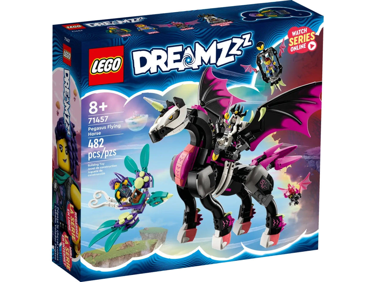 Lego dreamzzz pegaso, il cavallo volante