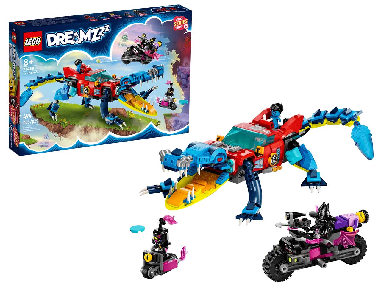 Lego dreamzzz auto-coccodrillo