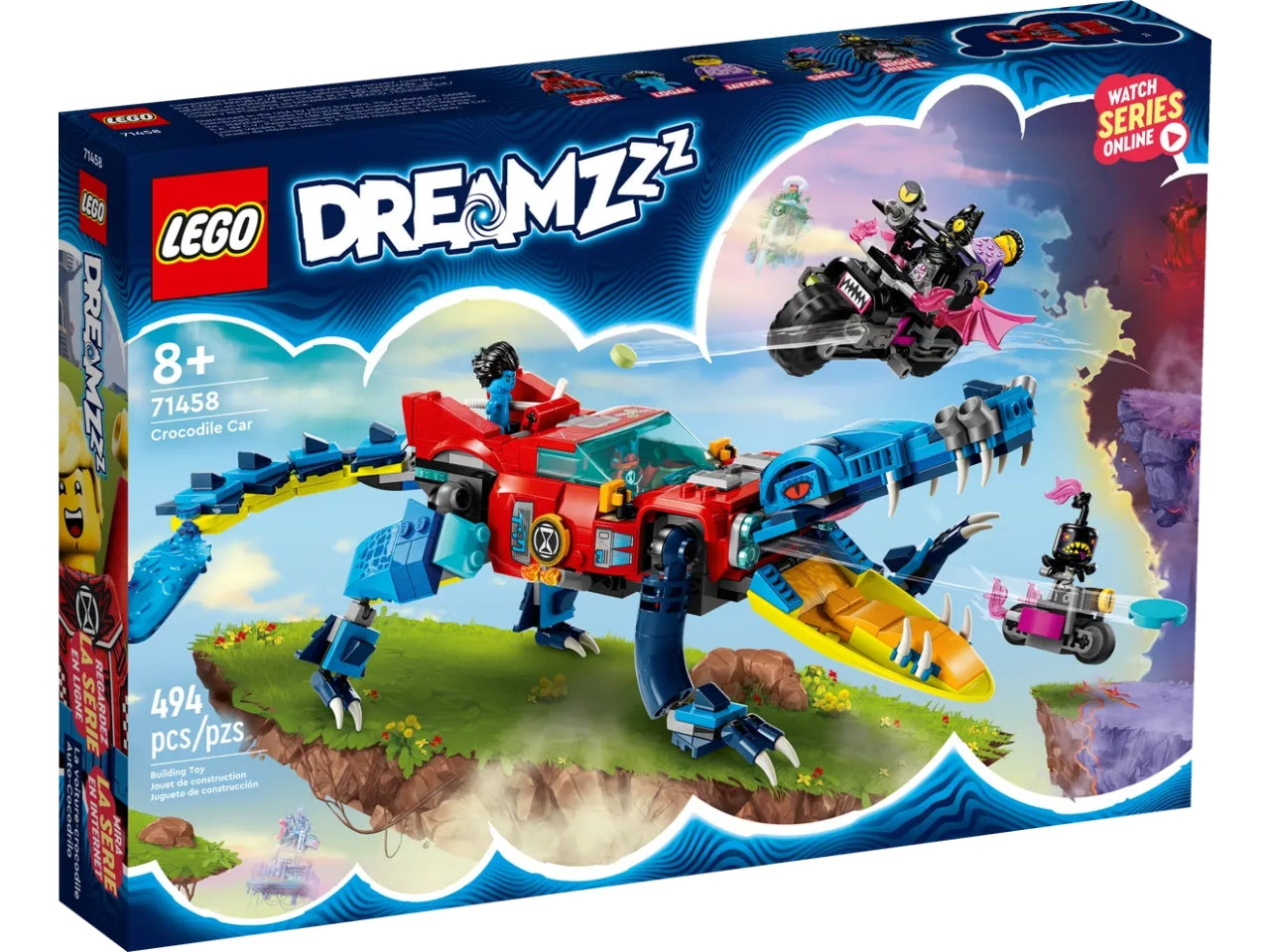 Lego dreamzzz auto-coccodrillo