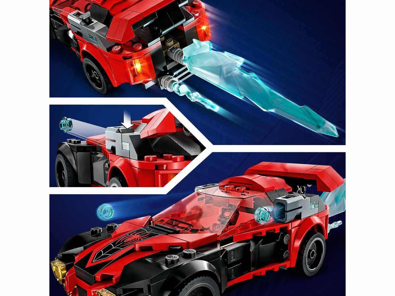 Lego Marvel Miles Morales vs. Morbius 76244