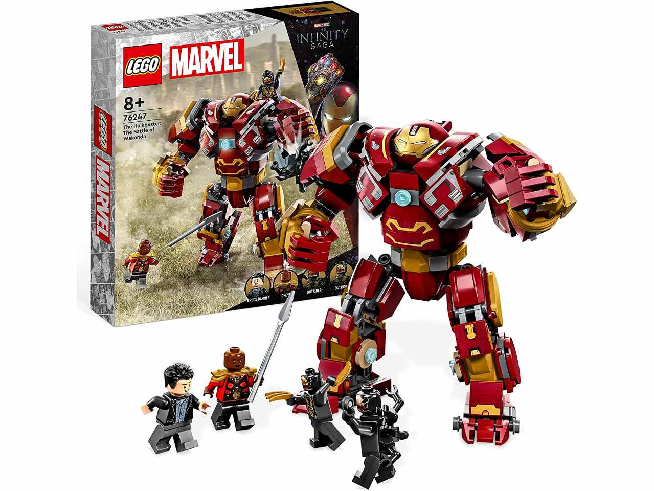 Lego Marvel Hulkbuster: La Battaglia di Wakanda 76247