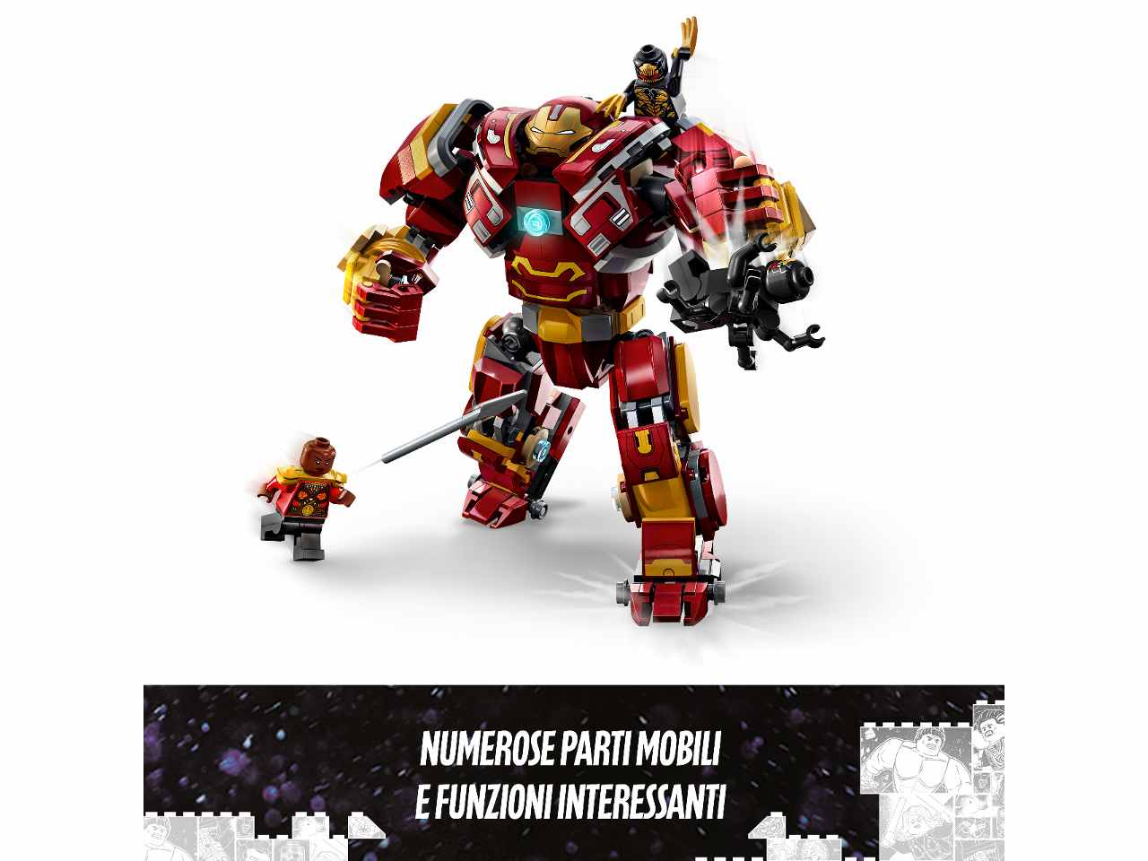 Lego Marvel Hulkbuster: La Battaglia di Wakanda 76247