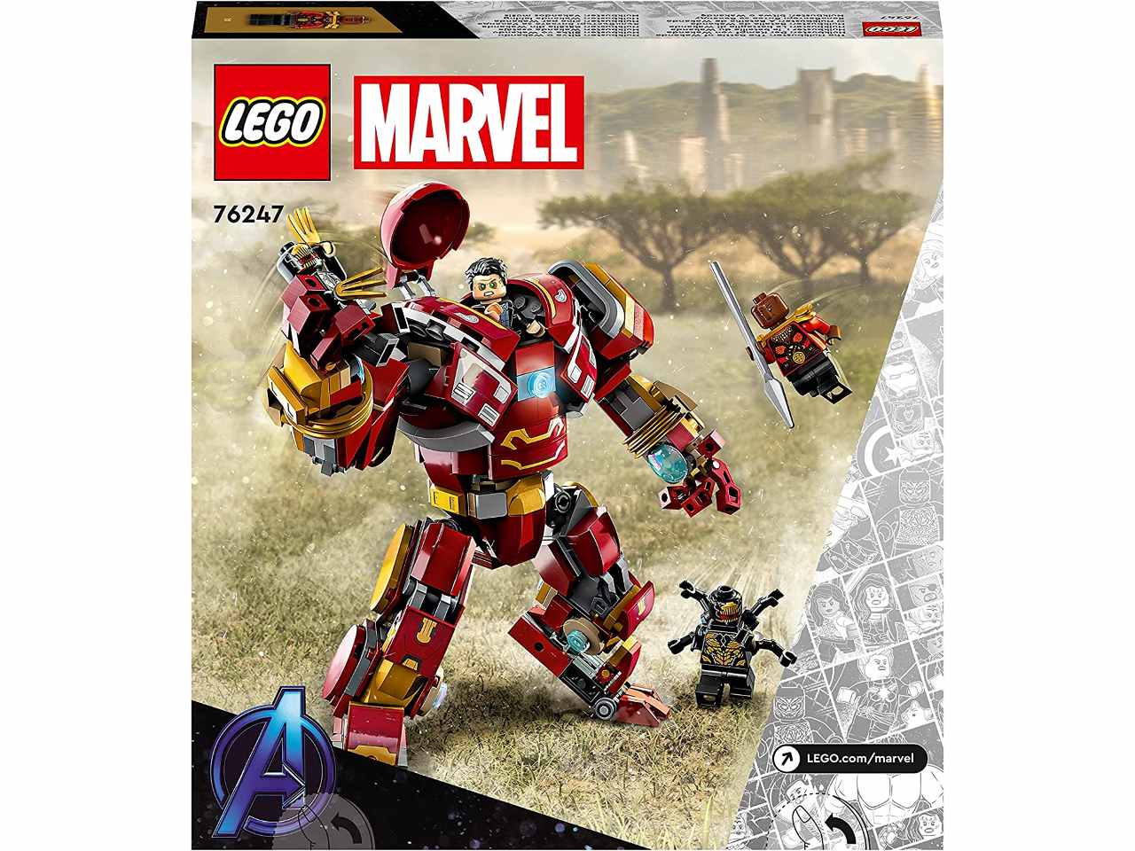 Lego Marvel Hulkbuster: La Battaglia di Wakanda 76247