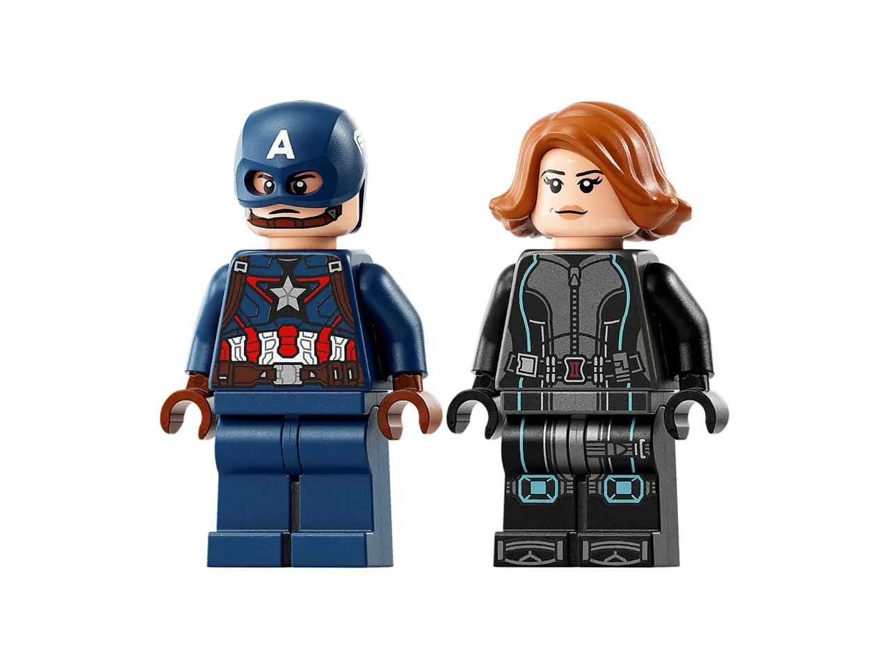 Lego Marvel Motociclette di Black Widow e Captain America 76260