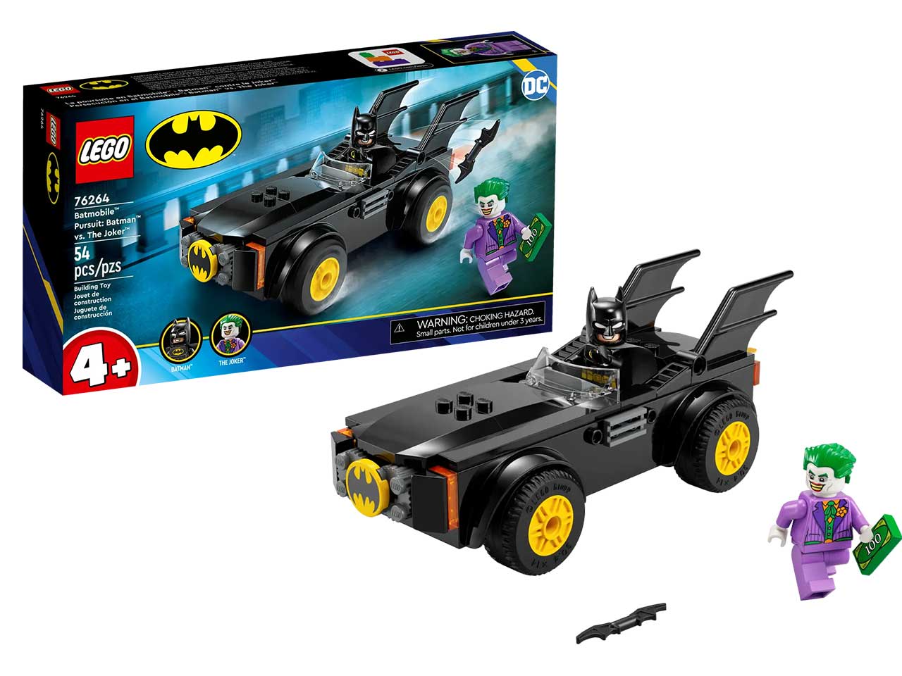 Lego DC Inseguimento sulla Batmobile 76264