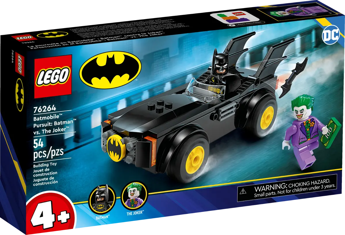 Lego DC Inseguimento sulla Batmobile 76264