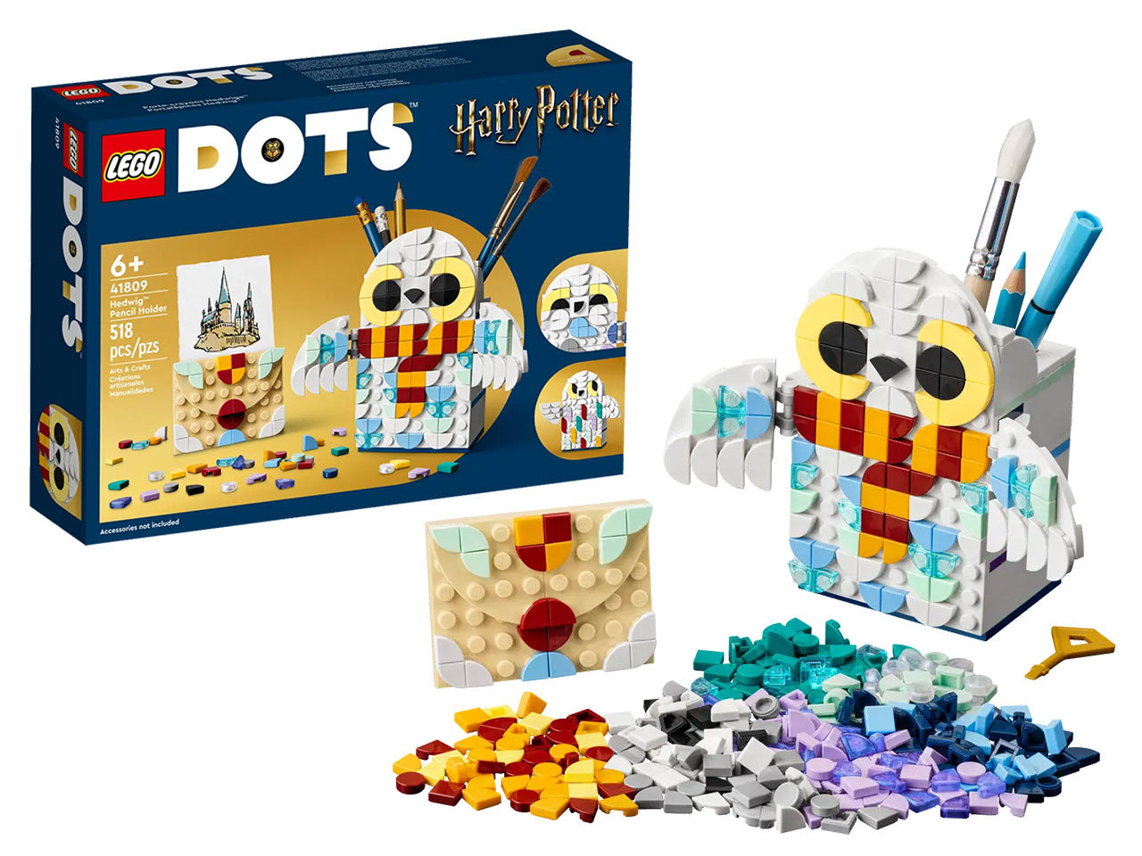 Lego dots portamatite di edvige
