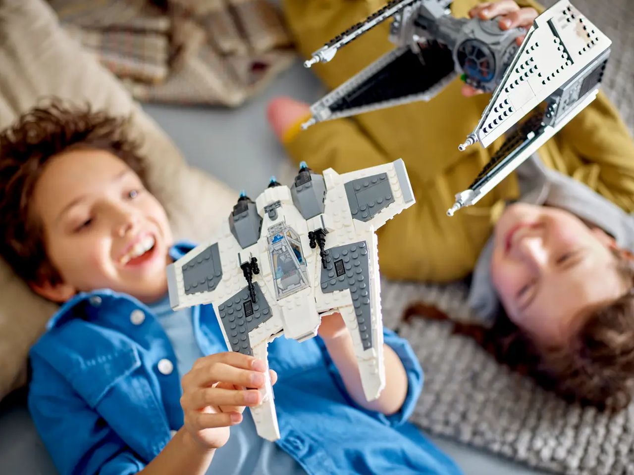 Lego Star Wars Fang Fighter Mandaloriano vs TIE Interceptor 75348
