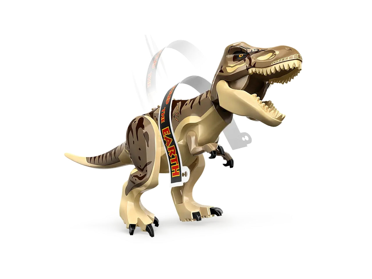 Lego jurassic world centro visitatori: lattacco del t. rex e del raptor