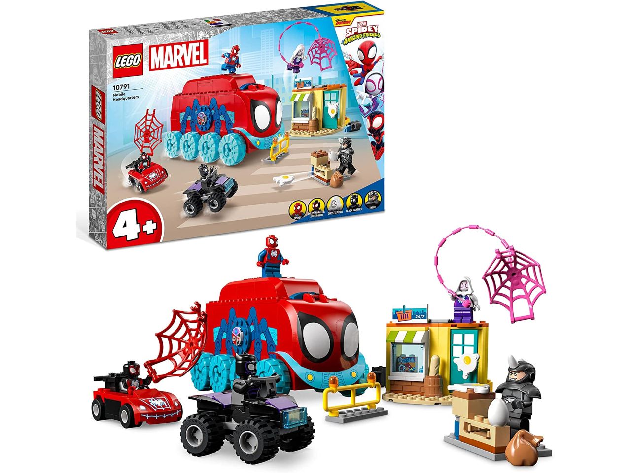Lego Marvel Quartier Generale Mobile del Team Spidey 10791