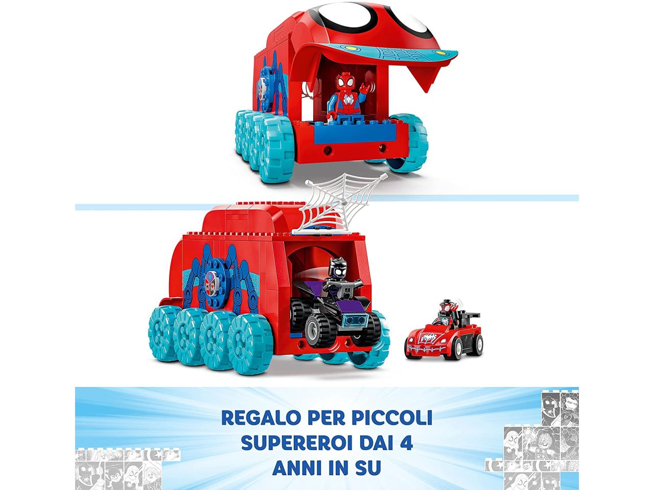 Lego Marvel Quartier Generale Mobile del Team Spidey 10791