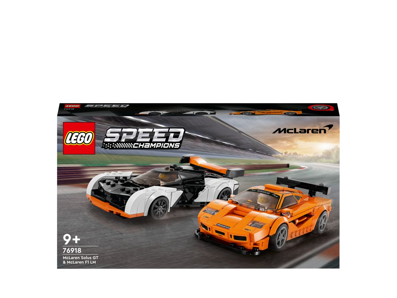 Lego Speed Champions McLaren Solus GT & McLaren F1 LM 76918