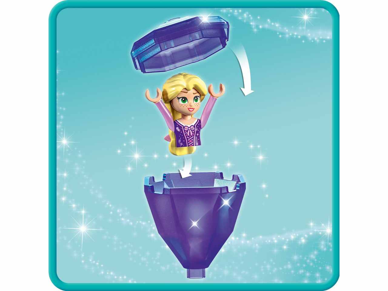 Lego Disney Princess Rapunzel Rotante 43214
