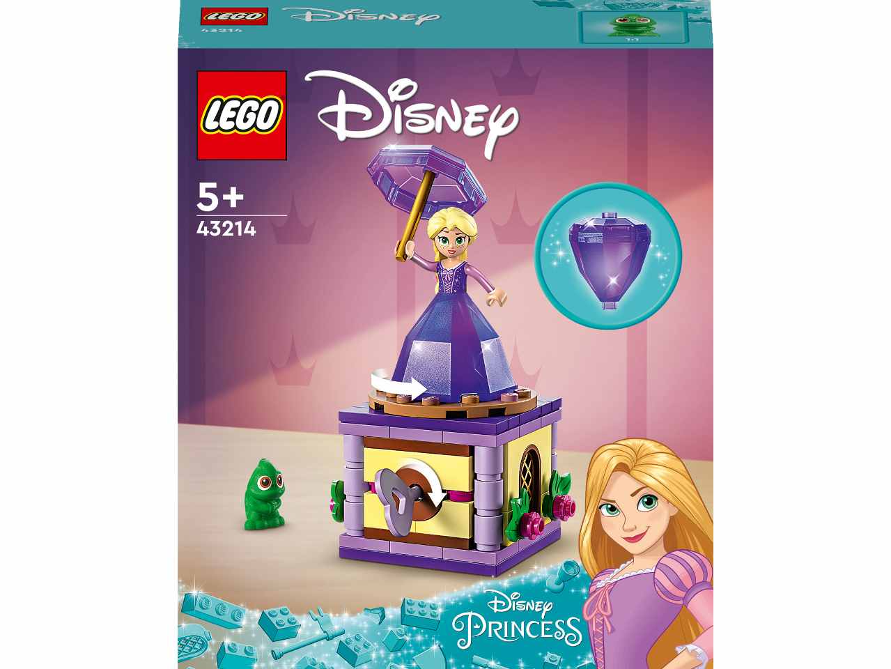 Lego Disney Princess Rapunzel Rotante 43214