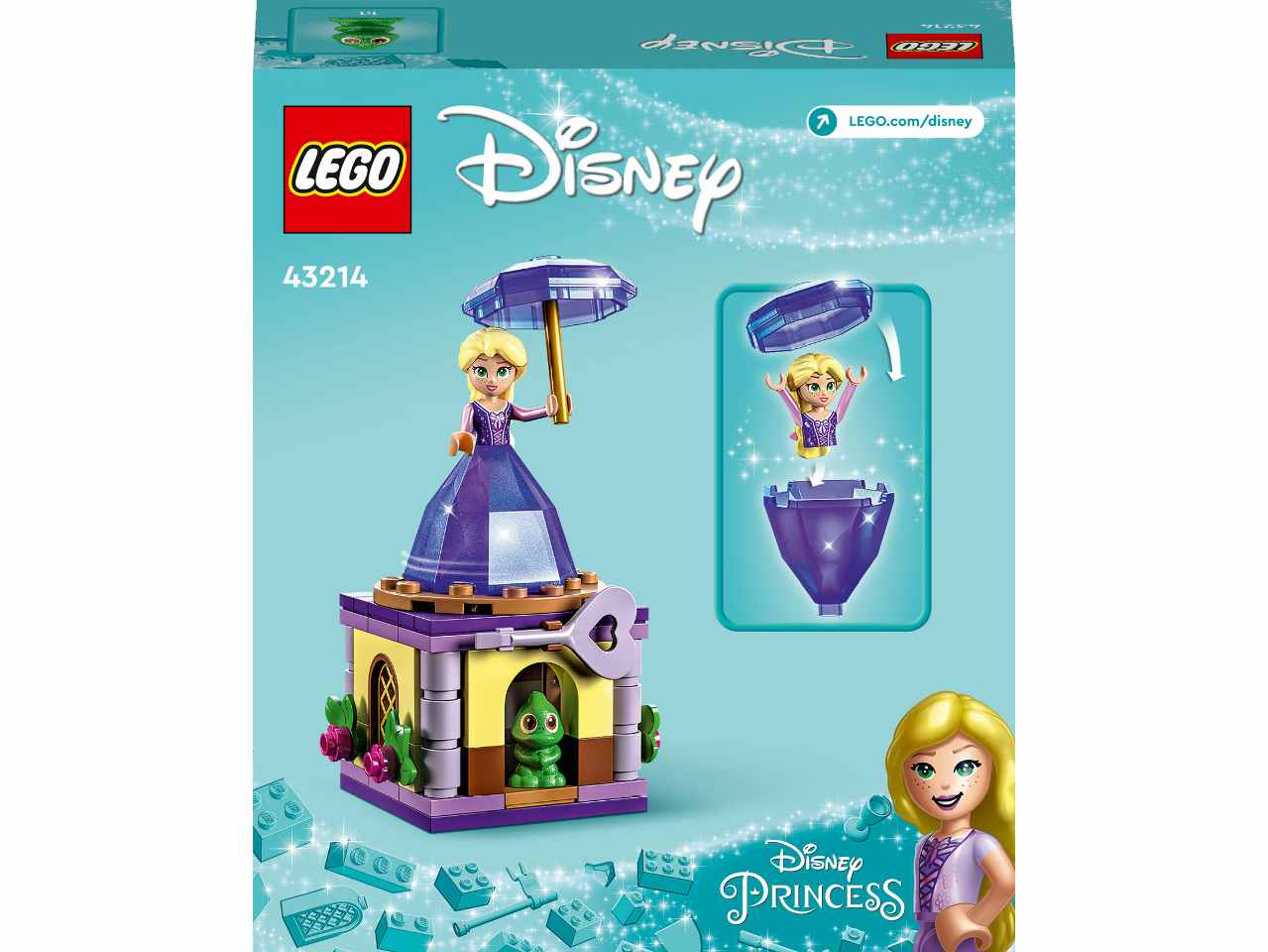 Lego Disney Princess Rapunzel Rotante 43214