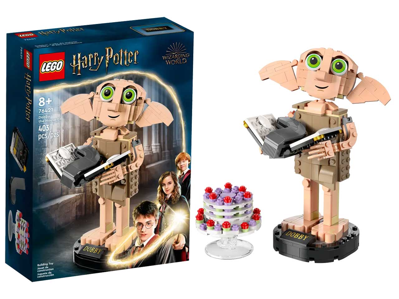 Lego Harry Potter Dobby l'Elfo Domestico 76421
