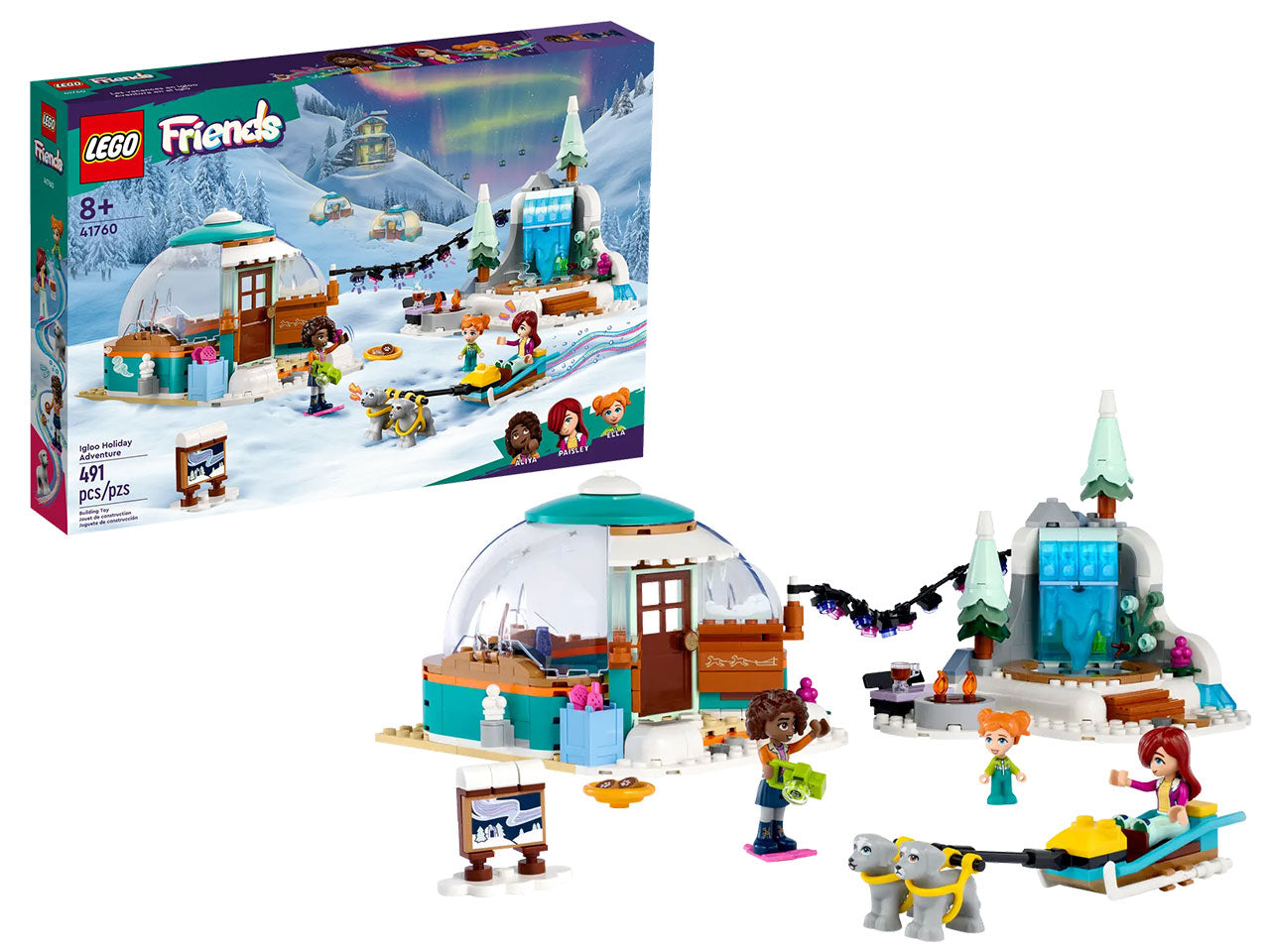 Lego Friends Vacanza in Igloo con Tenda da Campeggio 41760