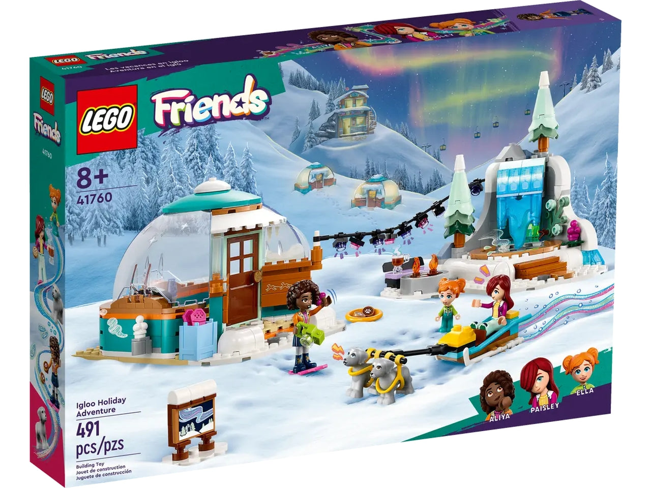Lego Friends Vacanza in Igloo con Tenda da Campeggio 41760