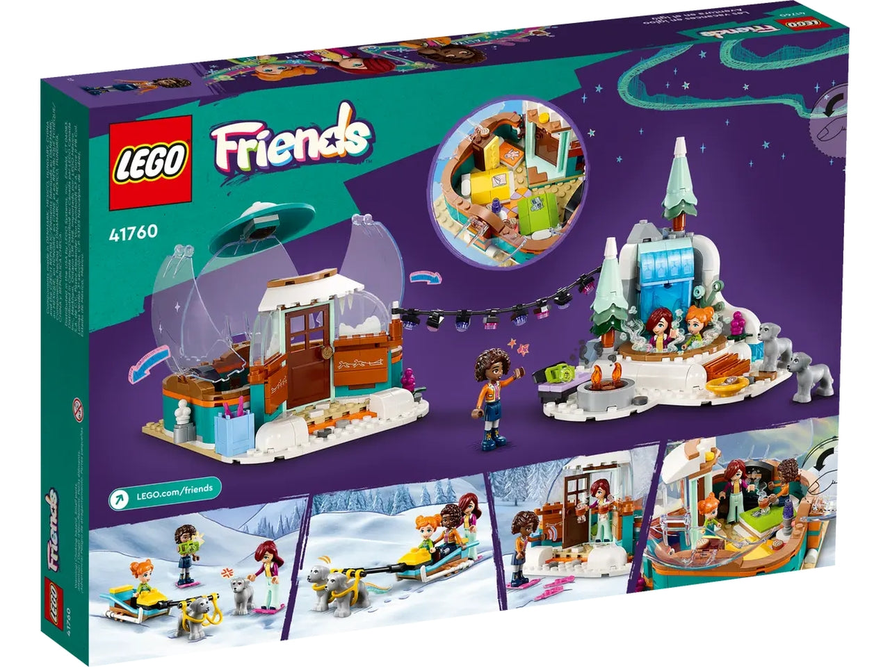 Lego Friends Vacanza in Igloo con Tenda da Campeggio 41760