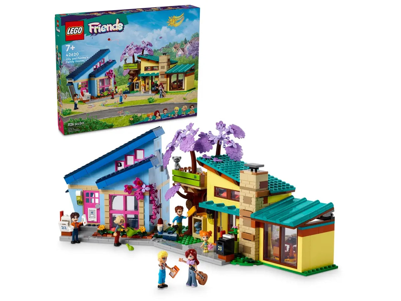 Lego friends le case di olly e paisley