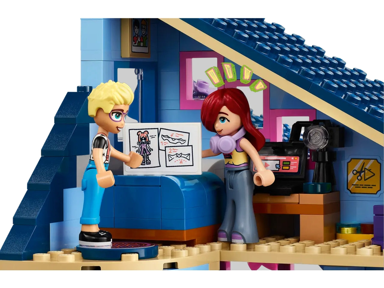 Lego friends le case di olly e paisley