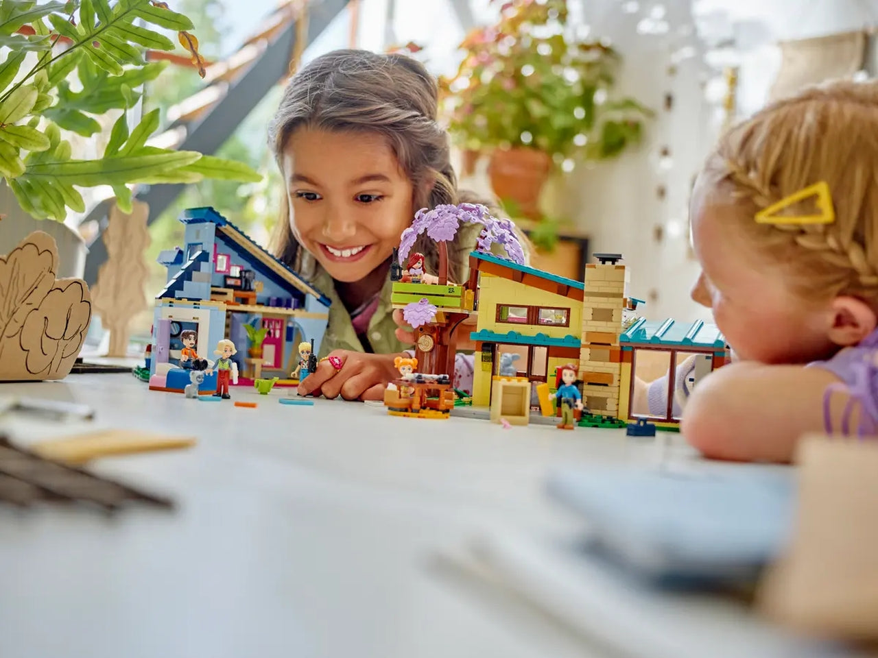 Lego friends le case di olly e paisley