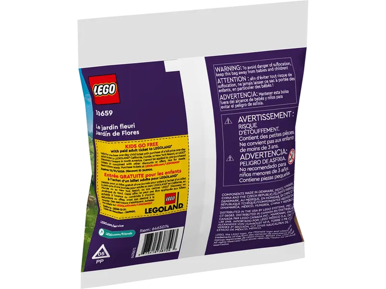 Lego Friends - Giardino fiorito per bambini dai 5 anni in su
