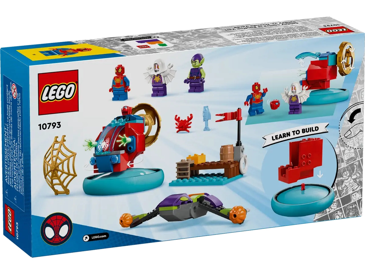 Lego spidey spider-man vs. goblin