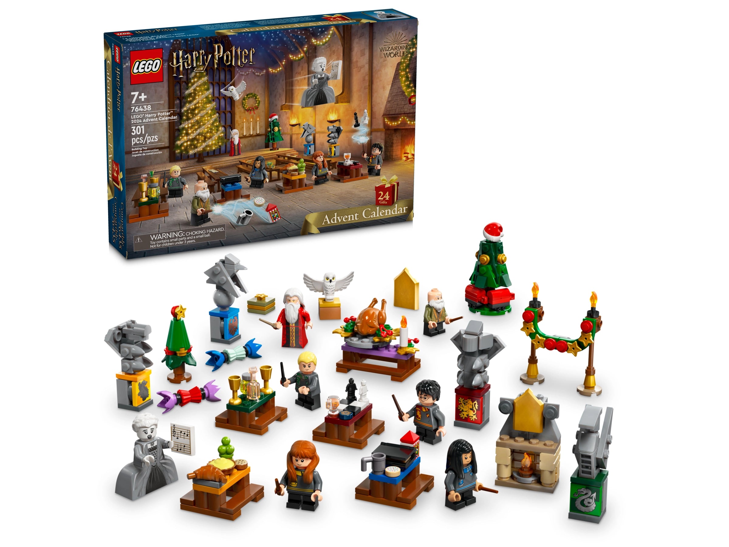 Lego Harry Potter tm calendario dellavvento 2024 - 301 pezzi per bambini di età 7+ 76438