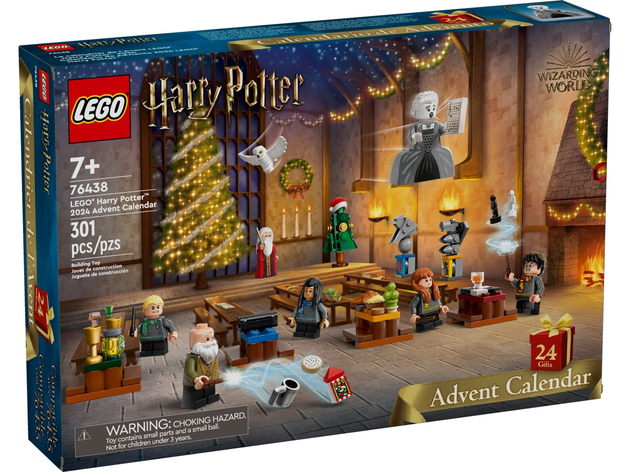 Lego Harry Potter tm calendario dellavvento 2024 - 301 pezzi per bambini di età 7+ 76438