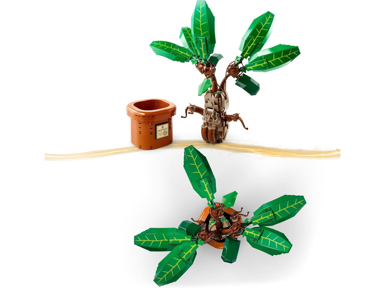 Lego Harry Potter Mandragola, set di costruzioni in scatola da 579 pezzi, per ragazzi 10+ anni 76433