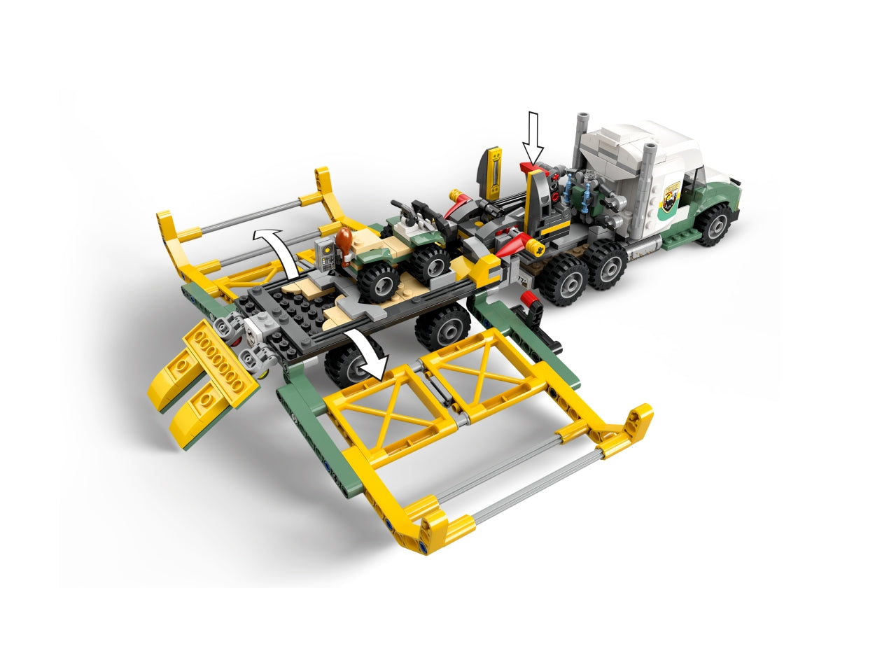 LEGO Jurassic World - Set con allosauro giocattolo: delizia i fan dei dinosauri di 8+ anni con questo dettagliato set Missione dinosauro 76966